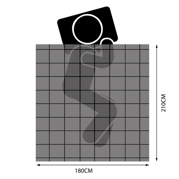 Dreamz 700Gsm All Season Goose Down Queen Doonas