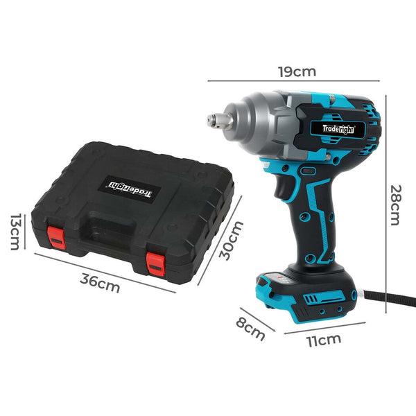 Traderight Cordless Impact Wrench 900N.M 4.0Ah Battery Impact Wrenches