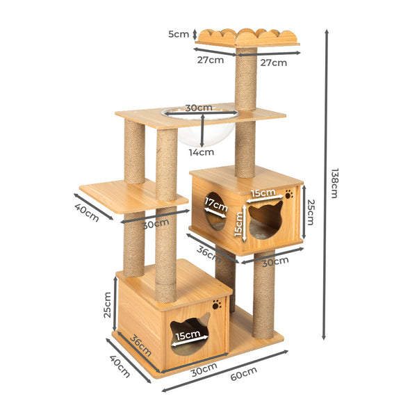 Pawz Cat Tree Scratching Post Scratcher Furniture & Scratchers
