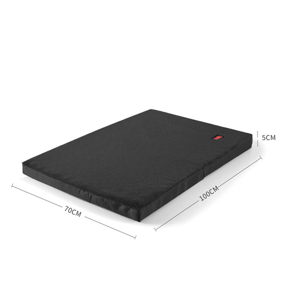 Pawz Pet Bed Foldable Dog Puppy Beds Black X Large Pet Beds