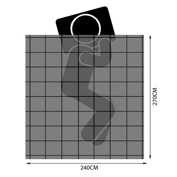 Dreamz 500Gsm All Season Goose Down White Queen Doonas