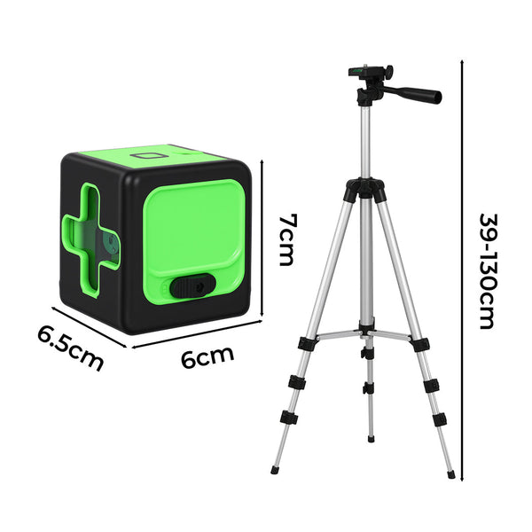 Traderight Green Laser Level With Tripod 25M Ip54 Kit Laser Measuring Tools
