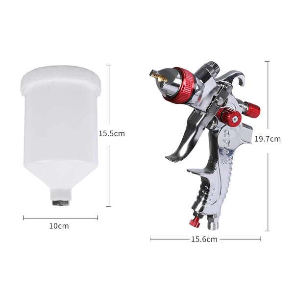 Traderight Spray Gun Paint Kit Hvlp Spray Guns Hose Nozzles & Wands