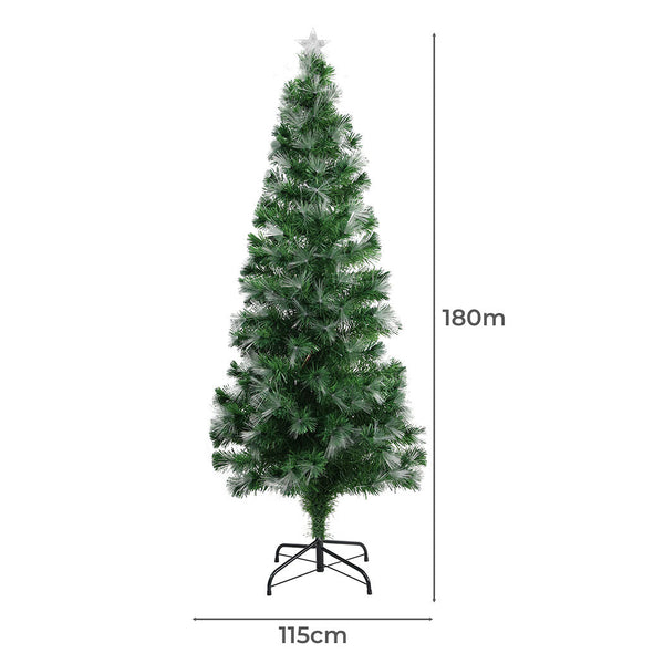 Santaco Christmas Tree Fibre Optic 1.8M Seasonal Decorations