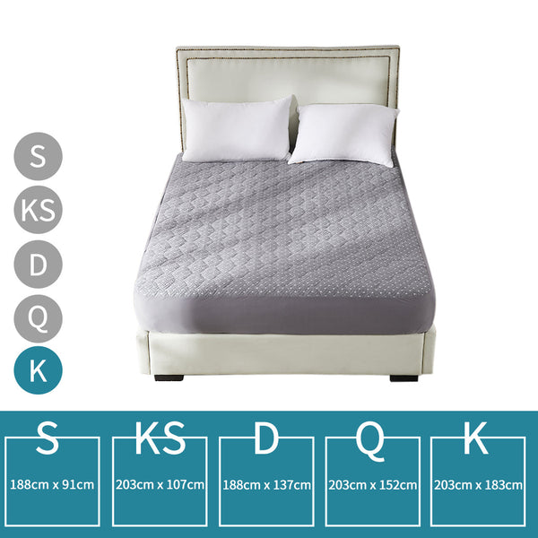 Dreamz Mattress Protector Topper Bamboo King Mattress Toppers & Protectors