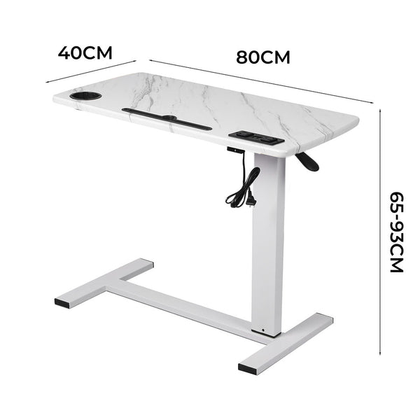 Levede Standing Desk Height White Standing Desks