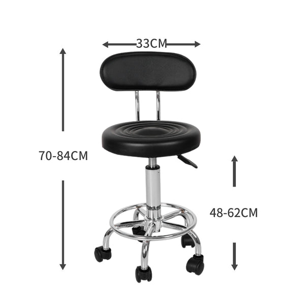 Levede 2X Salon Stool Swivel Bar Stools Benches Bar Stools