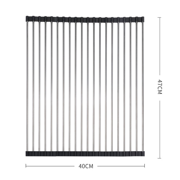 Toque Stainless Steel Dish Drying Rack Racks & Hooks