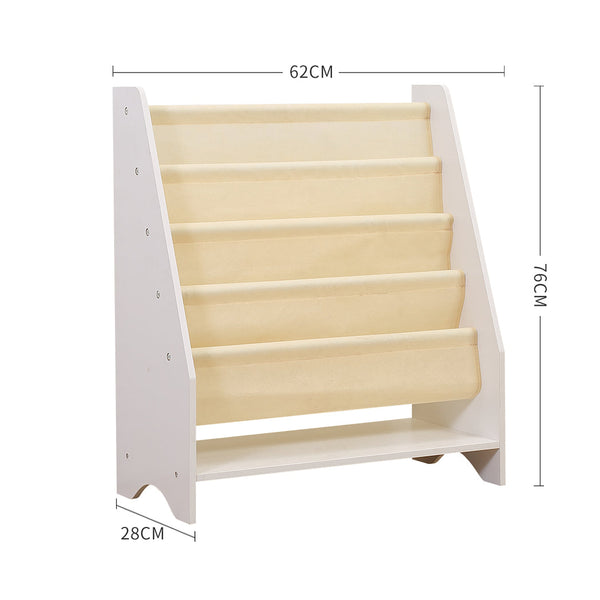 Bopeep 4 Tier Kids Bookshelf Bookcase Magazine Bookshelves