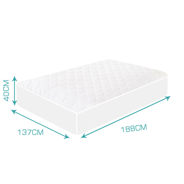 Dreamz Fitted Waterproof Bed Mattress Double Mattress Toppers & Protectors
