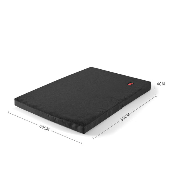 Pawz Pet Bed Foldable Dog Puppy Beds Black Large Pet Beds