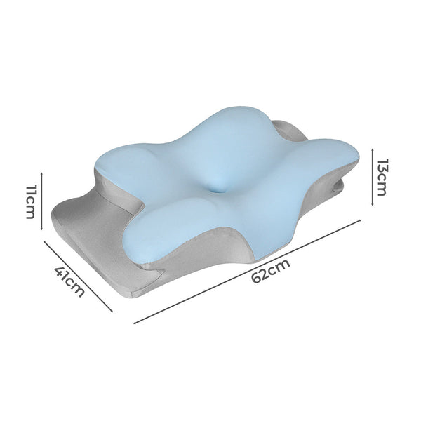 Dreamz Contour Memory Foam Pillow For Pain Relief Pillows