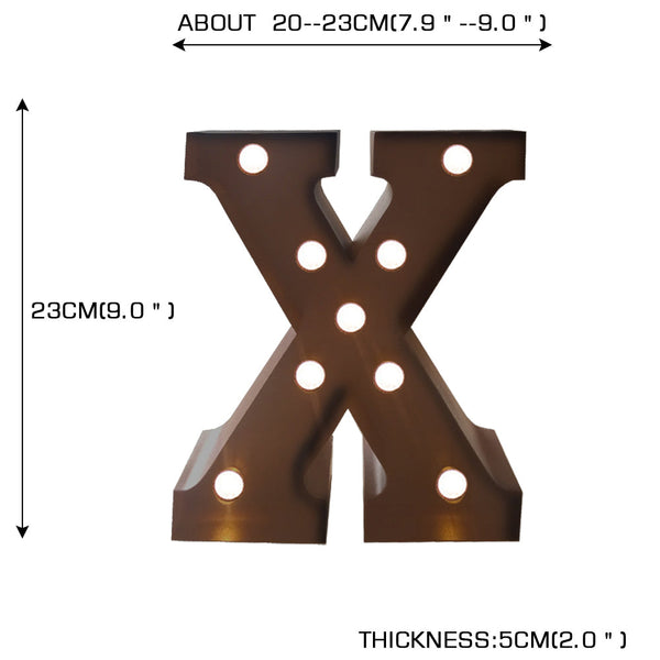 Led Metal Letter Lights Free Standing Plaques & Signs