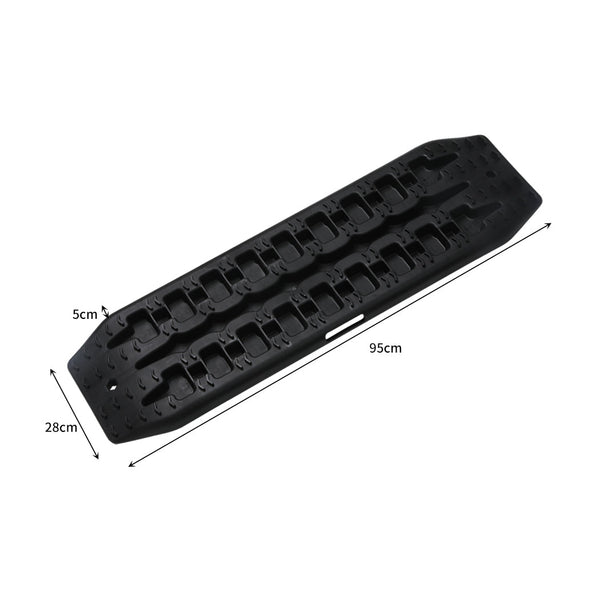 Manan 2X 4Wd Boards Black Recovery Tracks