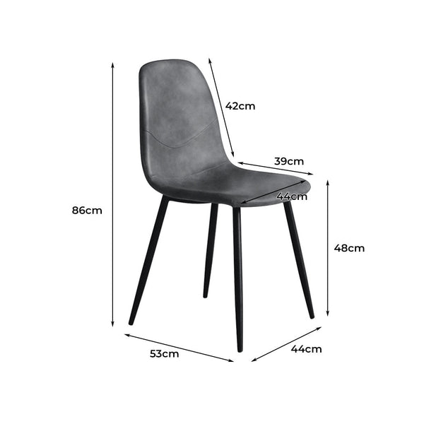 Levede 8X Kitchen Eames Dining Chairs