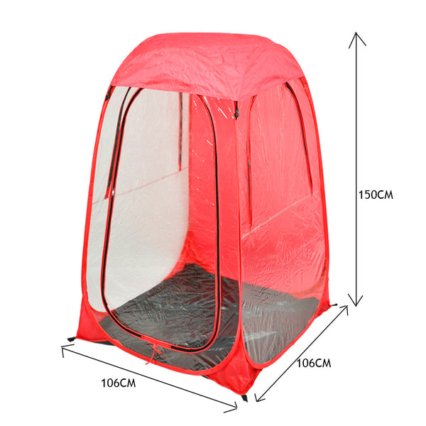 2X Pop Up Tent Camping Weather Red Pop Up Beach Tents