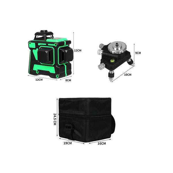 Traderight Laser Level Green Light Self Laser Measuring Tools