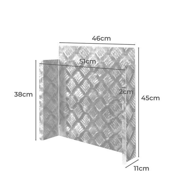 Manan Diesel Heater Tank Cover Silver Air Conditioning