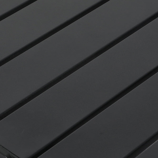 Levede Folding Camping Table Portable Black Camping Tables