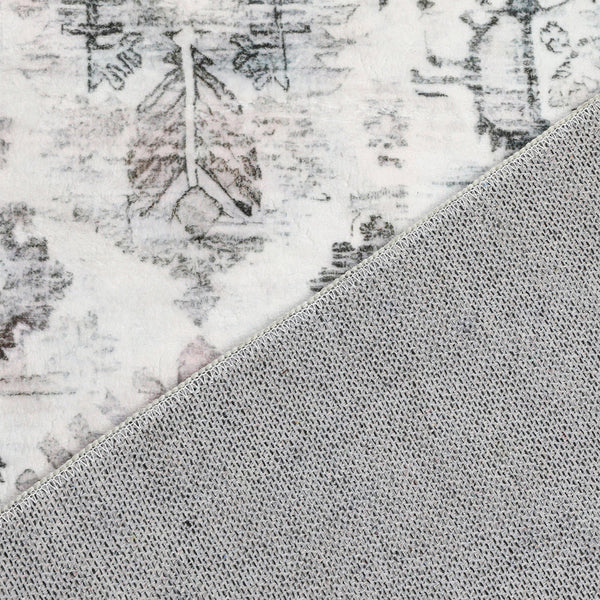 Marlow Floor Rug Vintage Short Pile Washable Carpet Soft Plush Non Slip 200X290 Rugs