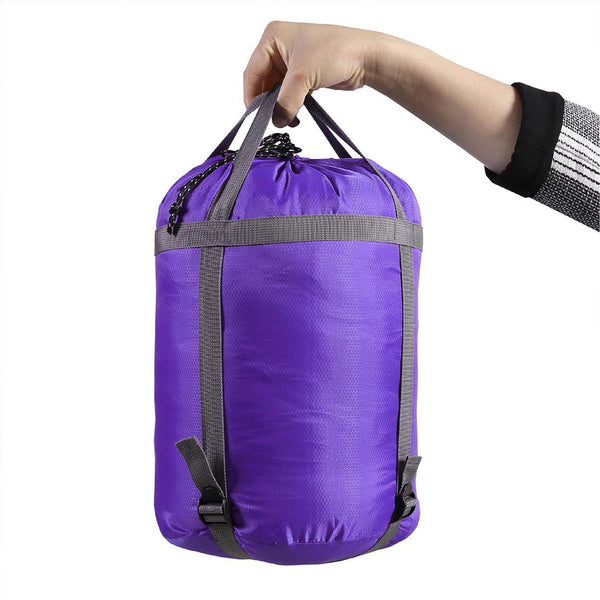 Mountview Single Sleeping Bag Bags Outdoor Purple Sleeping Bags