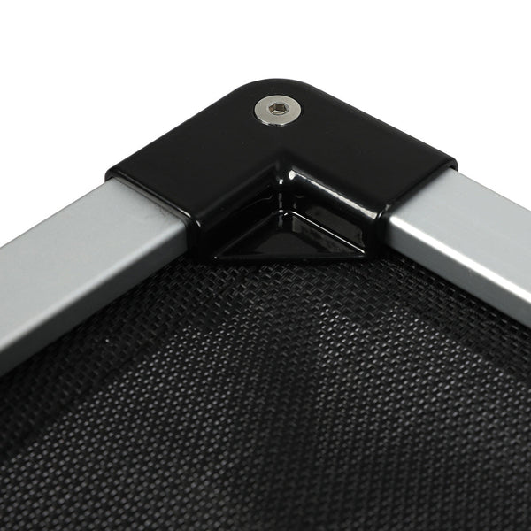 Pawz Pet Trampoline Aluminium Frame M Black Medium Pet Beds