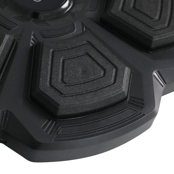 Punching Box With 8Oz Boxing Glove Wall Mounted Smart Music Trainer Black Punching Bags