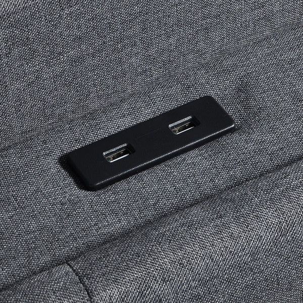 Levede Single Bed Frame Gas Lift Storage Led Light Usb Single Bed Frames