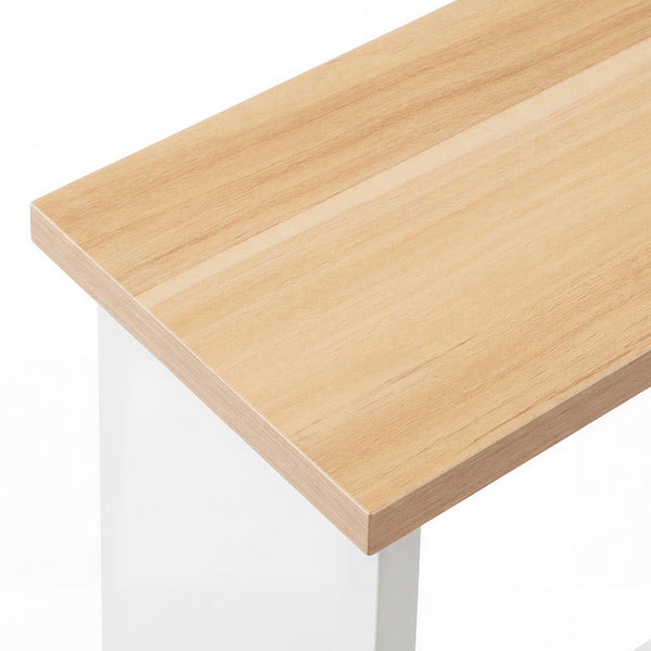 Levede Slim Side Table With Magazine Rack Modern Storage For Living Room Side Tables