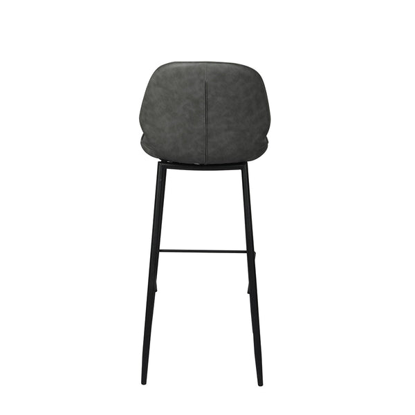 Levede 2X Bar Stool Barstools Counter Grey Benches Bar Stools