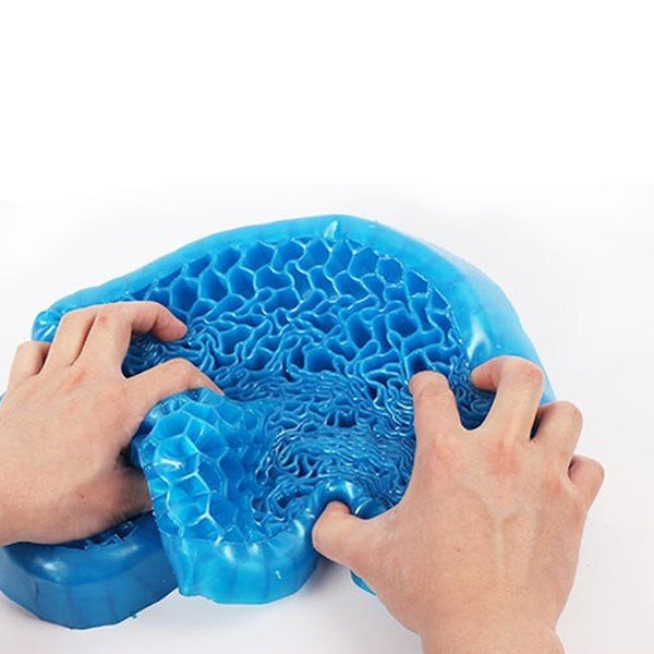 Gel Honeycomb Seat Cushion With Flex Support & Washable Cover Seat & Posture Cushions