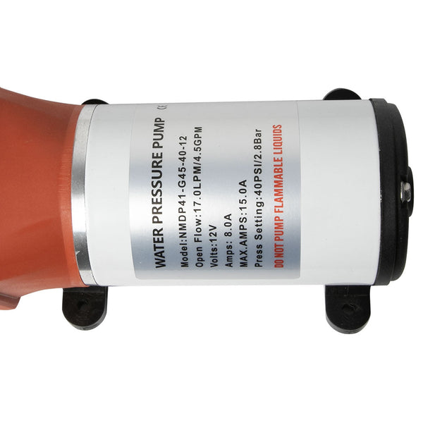 Water Pump 40Psi Pressure 12V Water Pumps