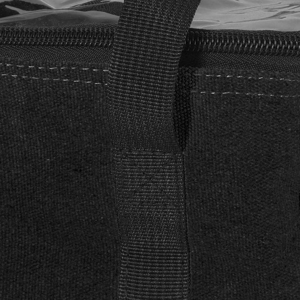 Slimbridge 3Pcs Camping Canvas Storage Black Storage Bags