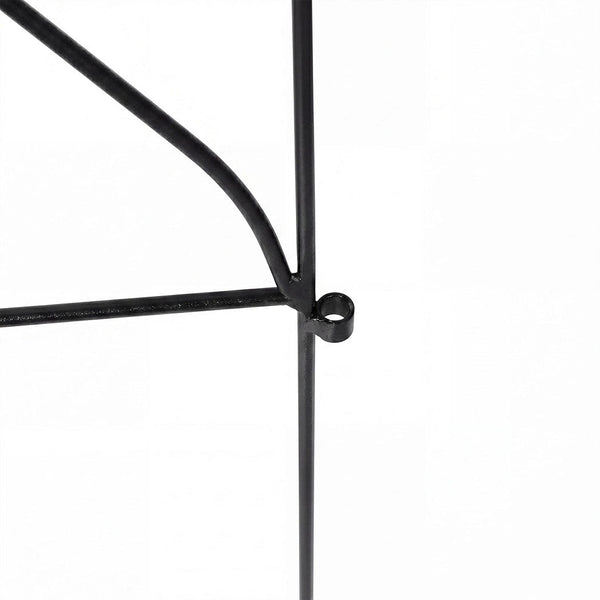 Mountview 5 Panel Decorative Garden Fence Black Steel Animal Barrier Garden Edging & Borders