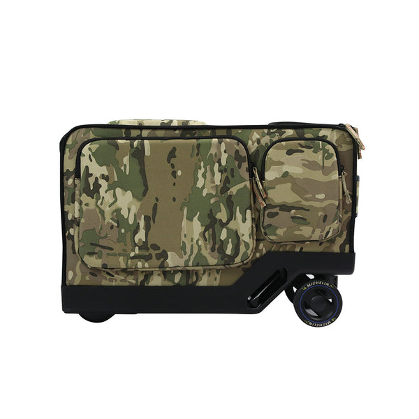 20" Electric Riding Luggage Suitcase Green Colour Suitcases