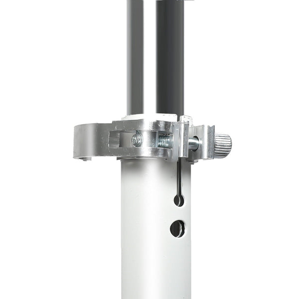 Monvelo Folding Scooter Dual Large Wheels White Push Scooters