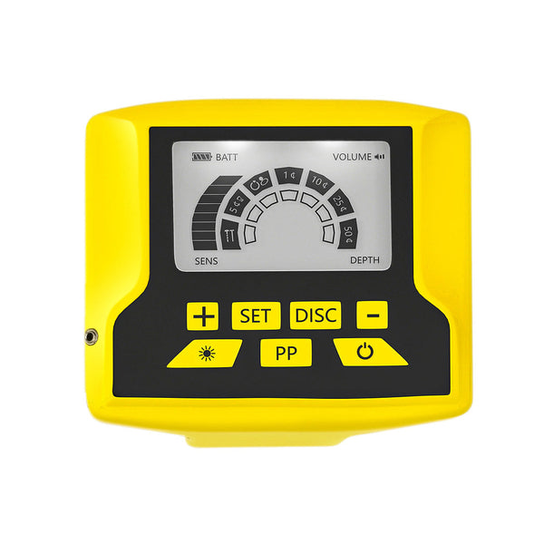 Traderight Metal Detectorwaterprooflcd Display24cm Coil Metal Detectors