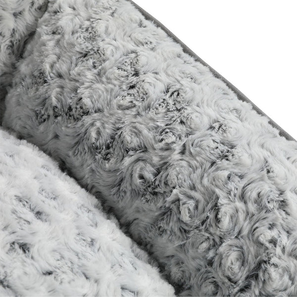 Pawz Pet Dog Calming Bed Fluffy Washable Cushion L Pet Beds