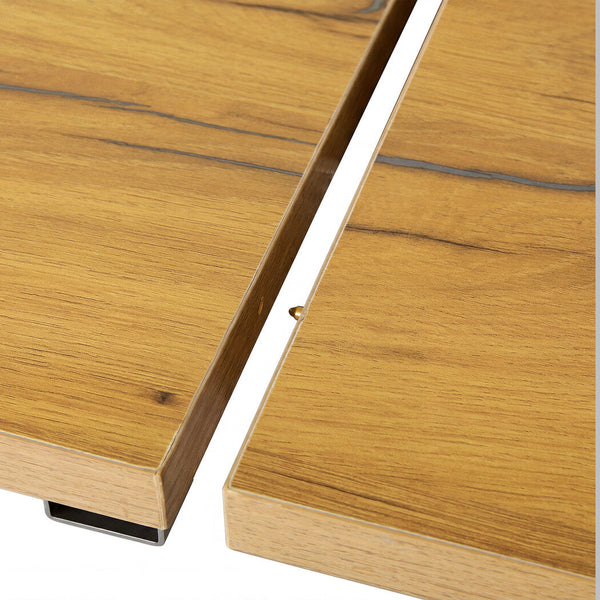 Levede Dining Table Extendable 120Cm 160Cm People Rectangular Room Dining Tables