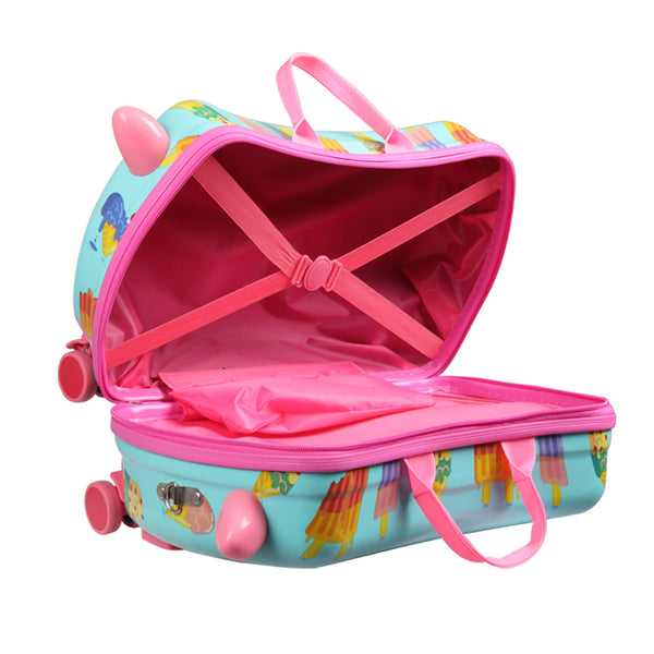 Bopeep Kids Ride On Suitcase Children Ice Cream Suitcases