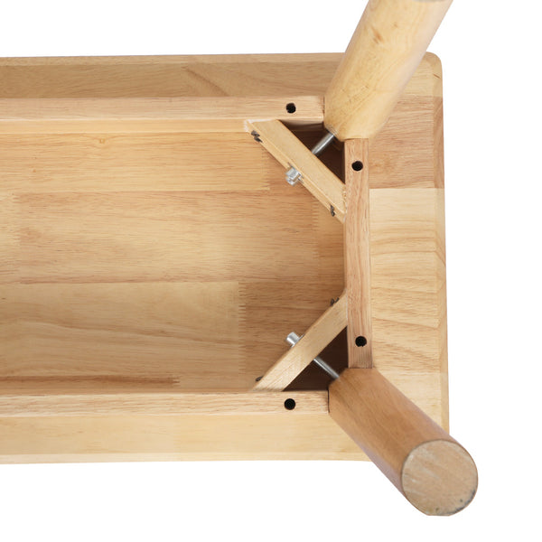 Levede 1X Bench Seat Nature Dining Chairs