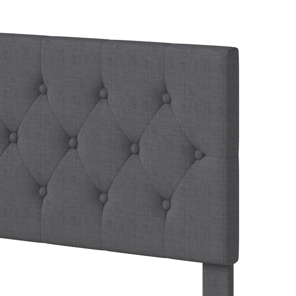 Levede Bed Frame Upholstered Platform Mattress Base Double Double Bed Frames