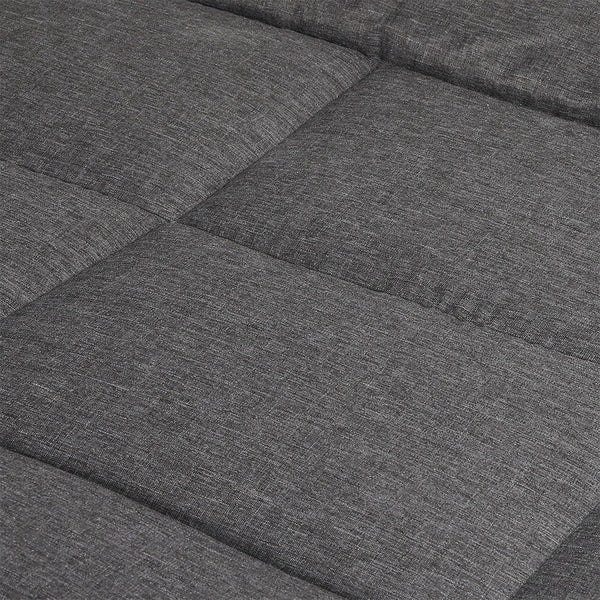 Levede Folding Camping Bed Dark Grey Cots