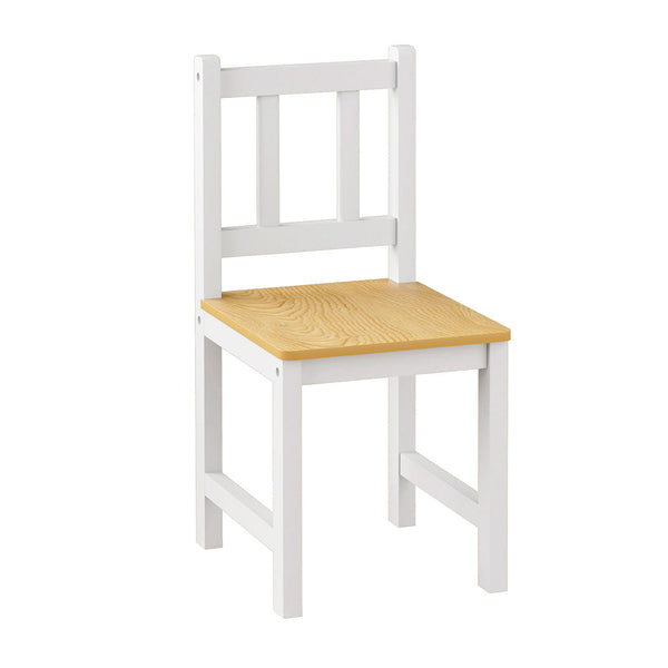 Bopeep Kids Table And Chairs Set Wooden 3Pcs Study Play Outdoor Play Sets