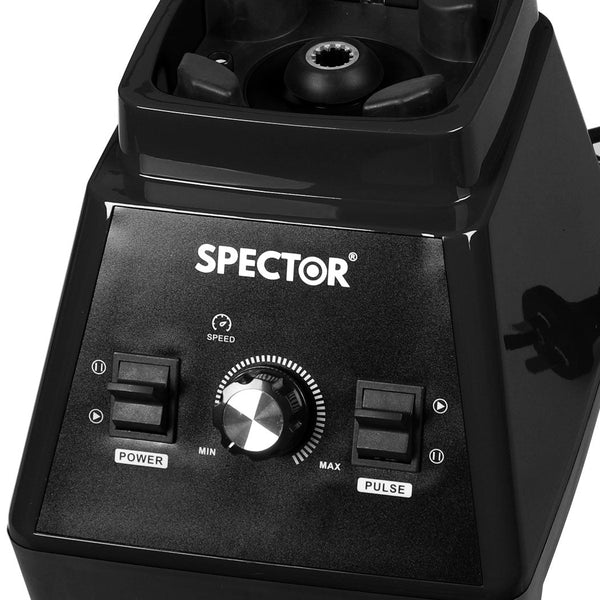 Spector 2L Commercial Blender Mixer Black Countertop Blenders