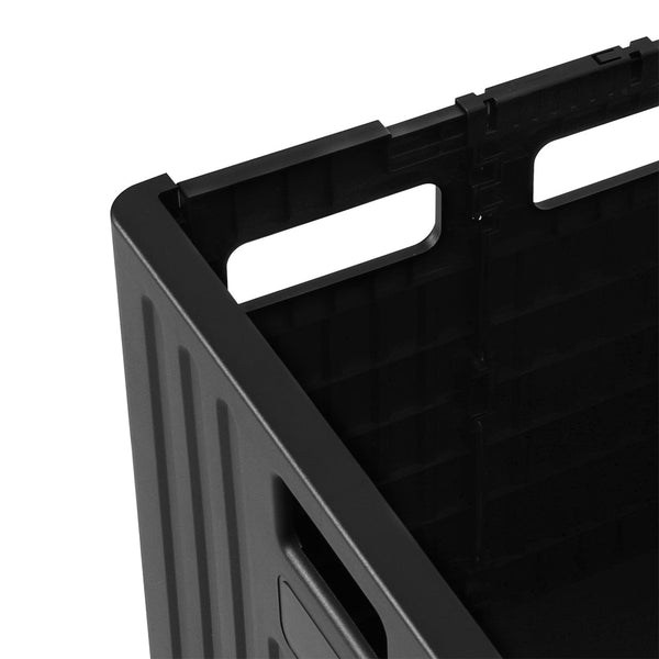 Folding Shopping Trolley Cart Portable Black Shopping Trolleys Baskets