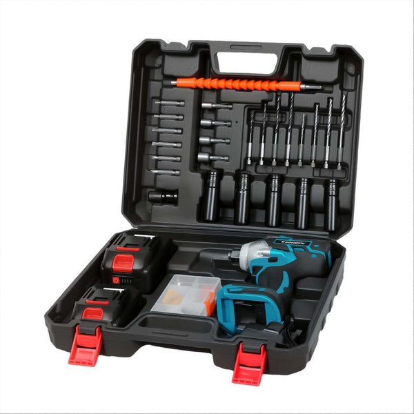 Traderight Impact Wrench 21V Cordless73pcs550nm 2X4.0Ah Impact Wrenches