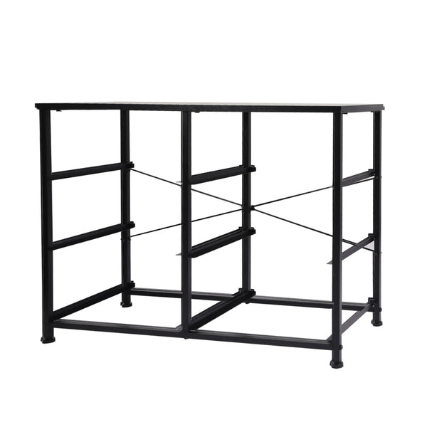 Levede Storage Cabinet Tower Chest Dark Grey Cabinets & Cupboards