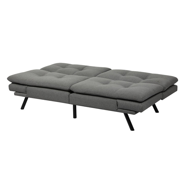 Levede Sofa Bed Futon Recliner Lounge Grey Sofa Beds