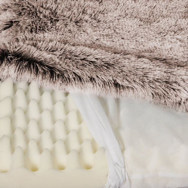 Pawz Dog Mat Pet Calming Bed Memory Coffee Large Pet Beds